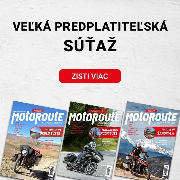 MotoRoute predplatiteľská súťaž
