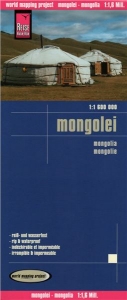 Mongolsko - odolná mapa