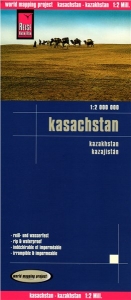 Kazachstan - odolná mapa