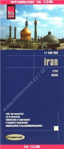 Irán - odolná mapa