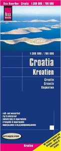 Chorvatsko - odolná mapa