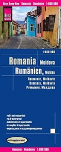 Rumunsko a Moldavsko - odolná mapa