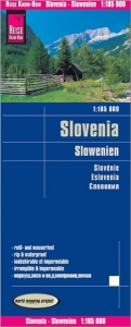 Slovinsko - odolná mapa