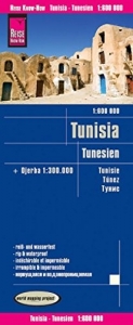 Tunisko - odolná mapa